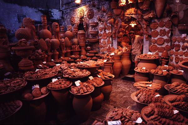 Taormina, terracotta