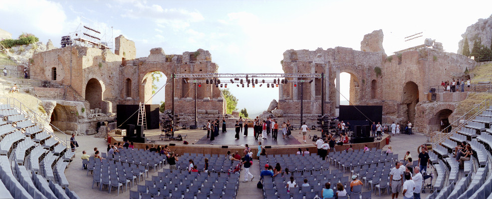 Taormina, Teatro greco