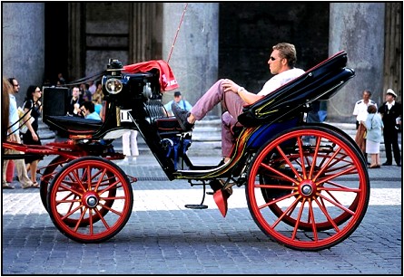 Roma - Vetturino al Pantheon